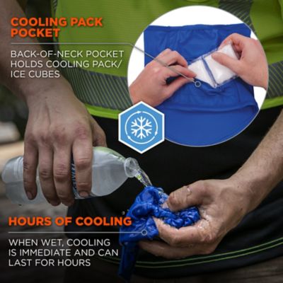 Image showing  Cooling Neck Gaiter Bandana Pocket Kit