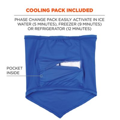 Image showing  Cooling Neck Gaiter Bandana Pocket Kit