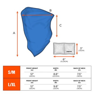 Image showing 5 th Ergodyne Cooling Neck Gaiter Bandana Pocket Kit