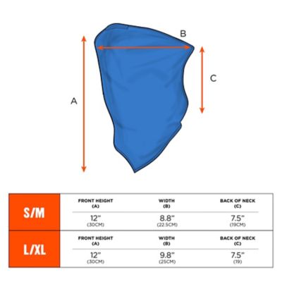 Image showing 5 th Ergodyne Cooling Neck Gaiter Bandana Pocket