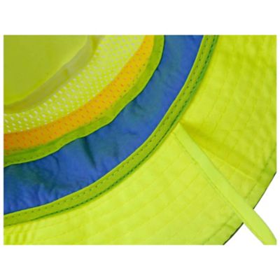 Image showing 7 th Ergodyne Hi-Vis Ranger Sun Hat - PVA