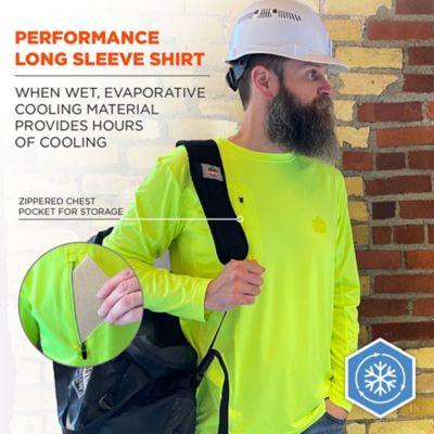 Image showing  Cooling Long Sleeve Sun Shirt with Uv Protection