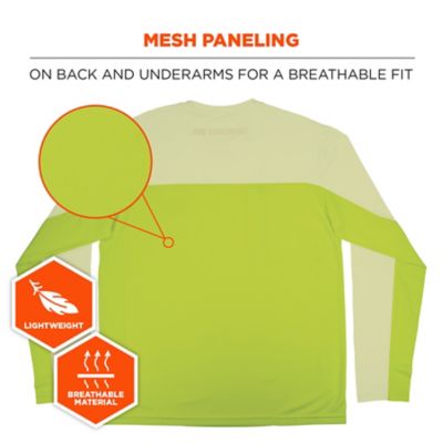 Image showing 5 th Ergodyne Cooling Long Sleeve Sun Shirt with Uv Protection