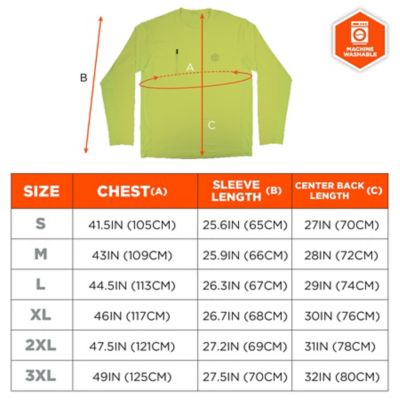 Image showing 6 th Ergodyne Cooling Long Sleeve Sun Shirt with Uv Protection