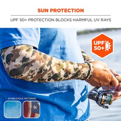 Image showing  Unisex Adult Sun Protection Polyester Arm Sleeves, 1-Pair