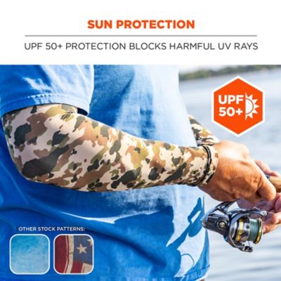 Image showing  Unisex Adult Sun Protection Polyester Arm Sleeves, 1-Pair