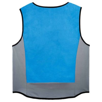 Image showing 1 th Ergodyne Wet Evaporative Cooling Vest - PVA - Zipper