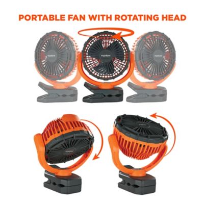 Image showing  Rechargeable Portable Jobsite Fan