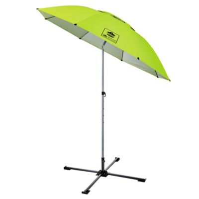 Ergodyne Lightweight Work Umbrella Stand Kit The stake portion that comes with this so far has been used more than the stand- plus it’s easier to haul somewhere as it fits in the bag with the umbrella and is lightweight
