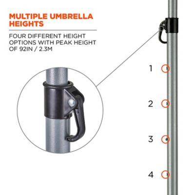 Image showing  Lightweight Work Umbrella Stand Kit