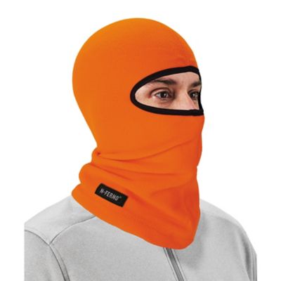 Ergodyne Unisex Adult Hi-Vis Fleece Balaclava Face Mask