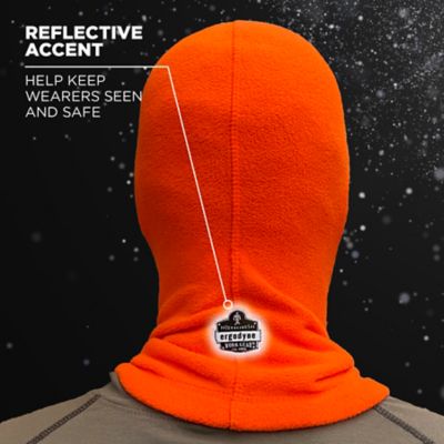 Image showing  Unisex Adult Hi-Vis Fleece Balaclava Face Mask