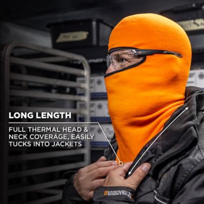 Image showing 5 th Ergodyne Unisex Adult Hi-Vis Fleece Balaclava Face Mask