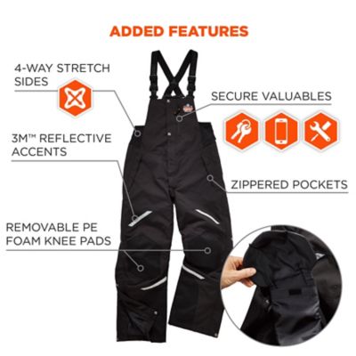 Image showing 6 th Ergodyne Unisex Thermal Bib/Overalls