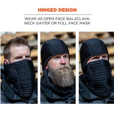 Image showing  Unisex Adult 3-Layer Insulated Balaclava Face Mask