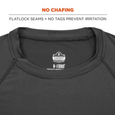 Image showing 5 th Ergodyne Long Sleeve Lightweight Base Layer Shirt