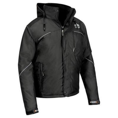 Ergodyne Men's Winter Work Jacket - 300D Polyester Shell This jacket did a great job in temperatures below 15F