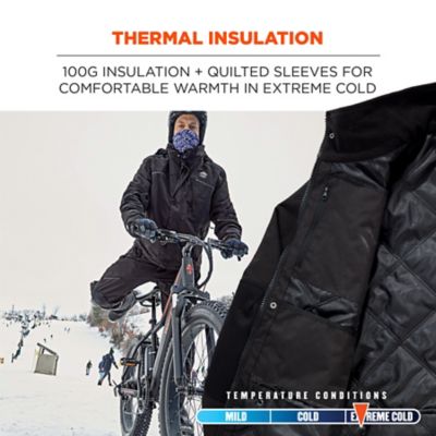 Image showing  Men's Winter Work Jacket - 300D Polyester Shell