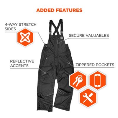 Image showing 6 th Ergodyne Thermal Bib, 300D Oxford Shell