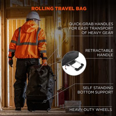 Image showing  Water-Resistant Wheeled Duffel Bag, 13037