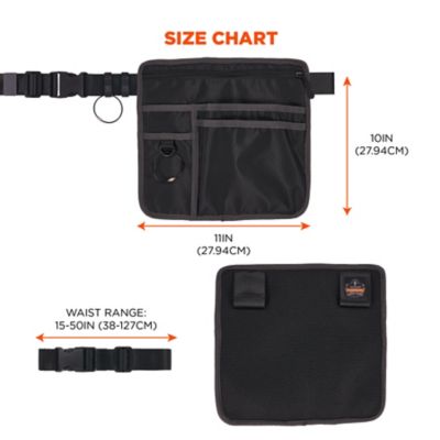 Image showing 5 th Ergodyne Server Apron Pouch with Pockets