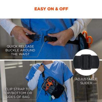 Image showing 6 th Ergodyne Convertible Nurse Fanny Pack