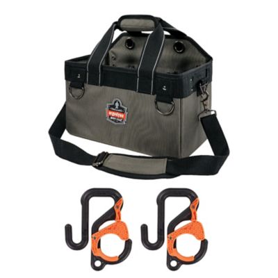 Ergodyne Bucket Truck Tool Bag with Bucket Hooks Kit, 13746