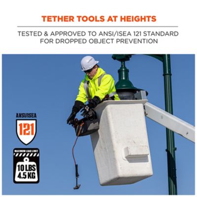 Image showing  Tool Lanyard - Carabiner Choke Loop - 10 lb.