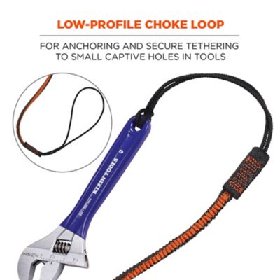 Image showing  Tool Lanyard - Carabiner Choke Loop - 10 lb.