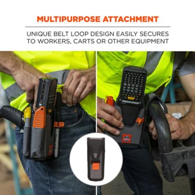 Image showing  Handheld Barcode Scanner Holster with Belt Loop, Gray S
