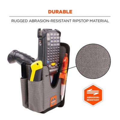 Image showing  Handheld Barcode Scanner Holster with Belt Clip, Gray L