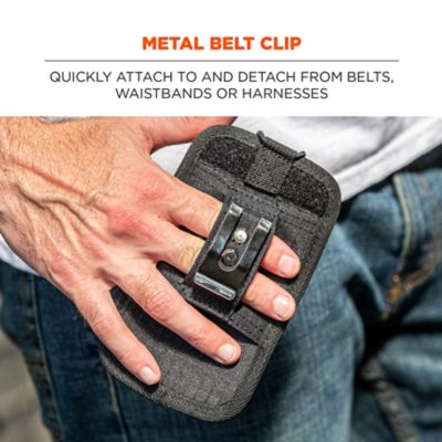 Image showing  Phone Style Scanner Holster with Belt Clip, Black S