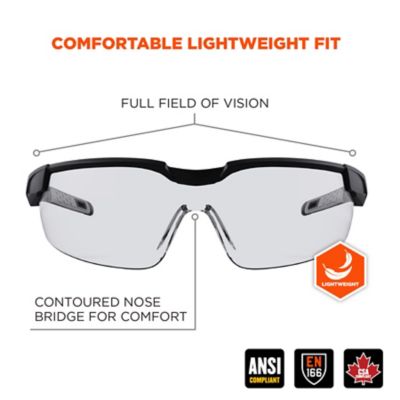Image showing  Safety Glasses Adjustable Temples, 50060