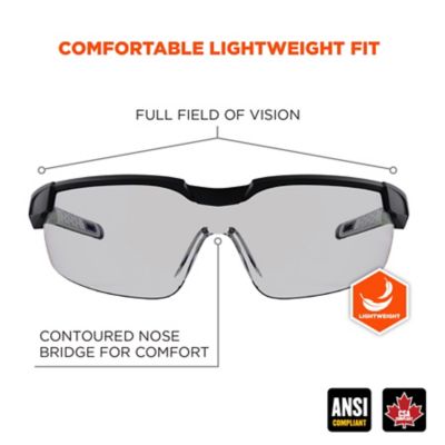 Image showing  Safety Glasses Adjustable Temples, 50064