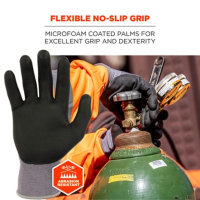 Image showing  Nitrile-Coated Gloves Microfoam Palm - 12 Pack