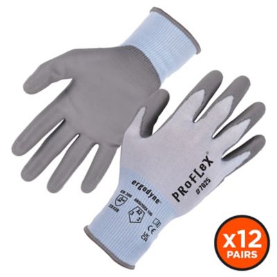 Ergodyne ANSI A2 PU Coated Cut-Resistant Gloves - 12 Pack