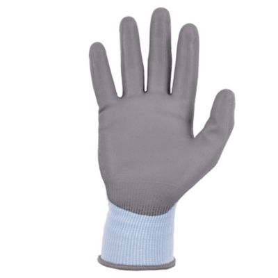 Image showing 7 th Ergodyne ANSI A2 PU Coated Cut-Resistant Gloves, Blue