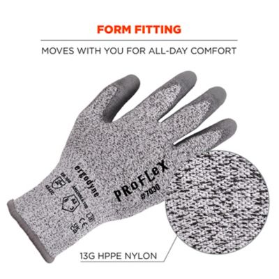 Image showing  ANSI A3 PU Coated Cut-Resistant Gloves