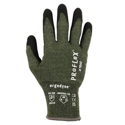 Image showing 6 th Ergodyne ANSI A4 Nitrile Coated Cut-Resistant Gloves