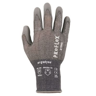 Image showing 6 th Ergodyne ANSI A4 PU Coated Cut-Resistant Gloves