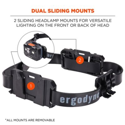 Image showing  Headband Light Mount with Silicone Strap, 60291