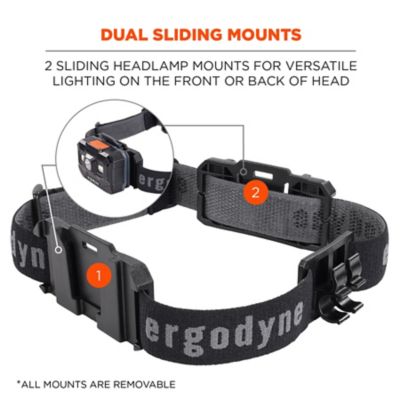 Image showing  Headband Light Mount with Fabric Strap, 60292