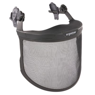 Ergodyne Mesh Face Shield for Hard Hat & Safety Helmet, 60247