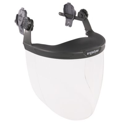 Ergodyne Hard Hat Face Shield for Cap-Style & Safety Helmet, 60243