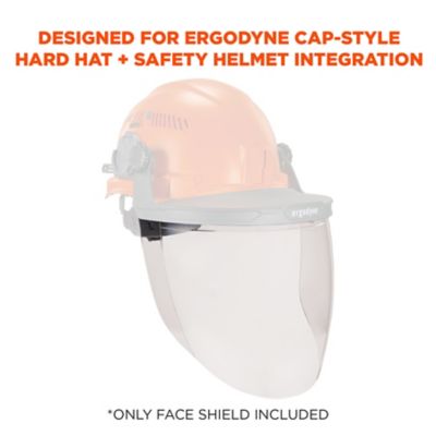 Image showing  Face Shield Replacement for Cap-Style Hard Hat & Safety Helmet, 60249