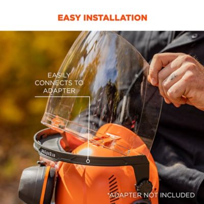 Image showing  Face Shield Replacement for Cap-Style Hard Hat & Safety Helmet, 60249