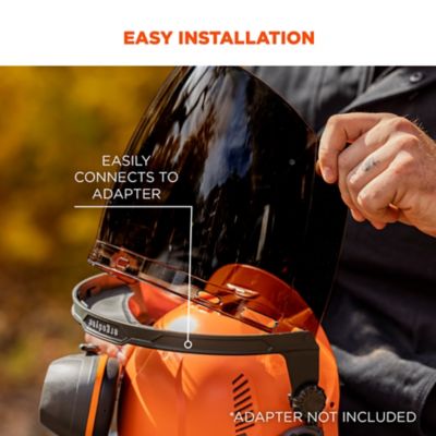 Image showing  Face Shield Replacement for Cap-Style Hard Hat & Safety Helmet, 60250