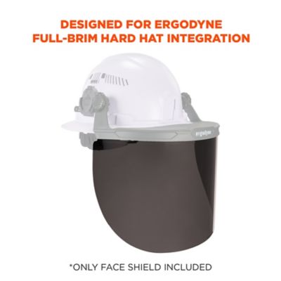 Image showing  Face Shield Replacement for Full Brim Hard Hat, 60252