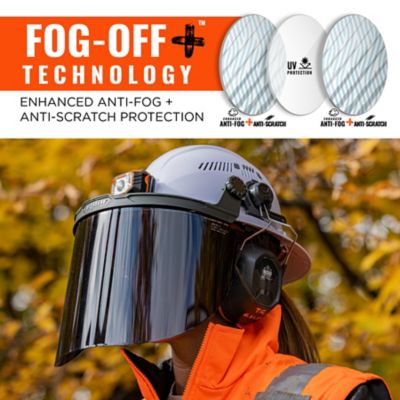 Image showing  Face Shield Replacement for Full Brim Hard Hat, 60252