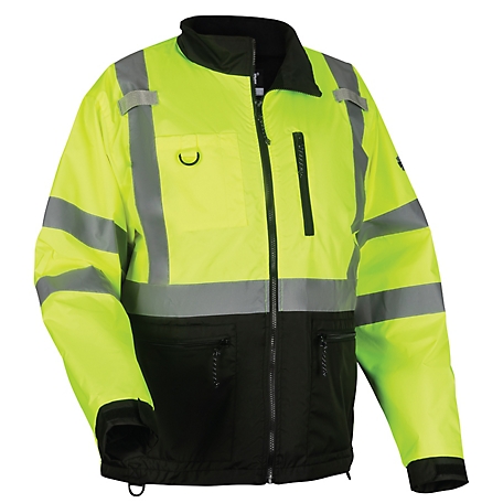 Ergodyne Hi-Vis Windbreaker Water-Resistant Jacket